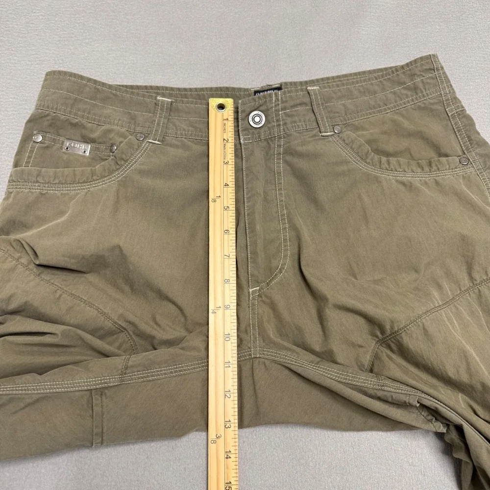 KUHL Pants Mens 35x30 Brown Hiking Outdoor Cargo Utility